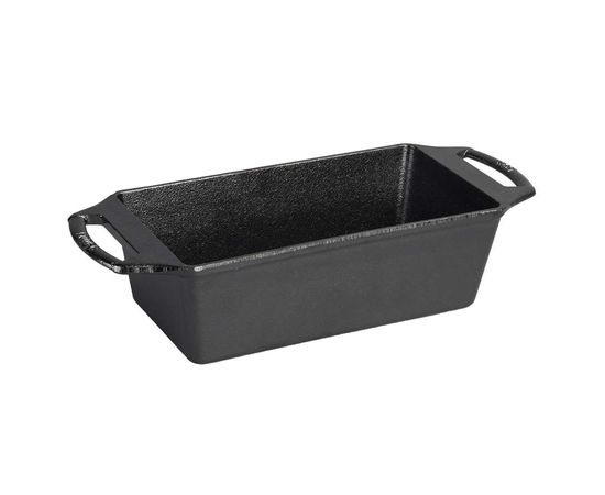 Форма для выпечки в виде Буханки, прямоугольная, размер: 22 х 12 см, материал: чугун, BW8LP,  BAKEWARE, LODGE, США, фото 