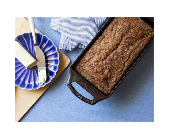 Форма для выпечки в виде Буханки, прямоугольная, размер: 22 х 12 см, материал: чугун, BW8LP,  BAKEWARE, LODGE, США, фото , изображение 8