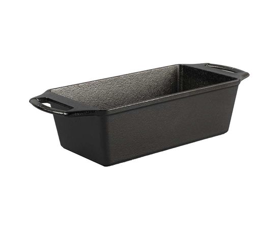 Форма для выпечки в виде Буханки, прямоугольная, размер: 22 х 12 см, материал: чугун, BW8LP,  BAKEWARE, LODGE, США, фото , изображение 12