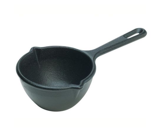 Набор из 2-х предметов: ковш 0,45 л + кисть 23 см, материал: чугун, силикон, LODGE, США, фото , изображение 2