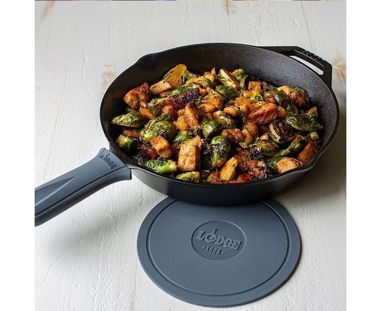 Прихват силиконовый 14.5 х 6,4 см серый, Lodge, фото , изображение 2