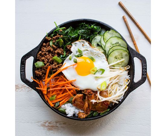 Вок-Мини с двумя ручками, диаметр: 15 см, материал: чугун, черный, LODGE, США, фото , изображение 4