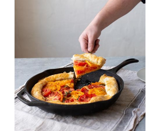 Сковорода Chef Collection, 32 см, чугунная, LC12SK, Lodge, Диаметр сковороды, см: 32, Цвет: Черный, фото , изображение 6