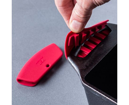 Форма для выпечки пирога с силиконовыми прихватами, круглая, 23 см, материал: чугун, BW9PIEA1, BAKEWARE, LODGE, США, фото , изображение 6