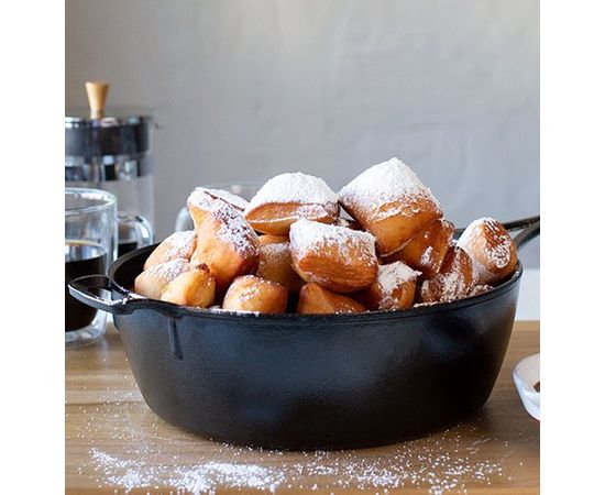 Сковорода глубокая с крышкой, 26 см, материал: чугун, BL49LDSK, LODGE, фото , изображение 6