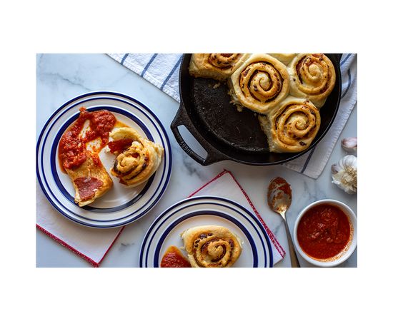 Сковорода с двумя ручками круглая 26 см, черная, чугун, Lodge, фото , изображение 11