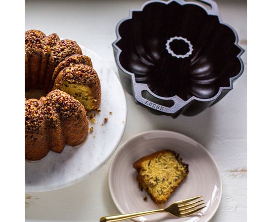 Форма для кекса чугунная, диаметр: 33 см, LODGE, фото , изображение 2