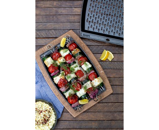 Противень-гриль, размер: 38 х 30 см, материал: чугун, L15RCGT, LODGE, США, фото , изображение 8