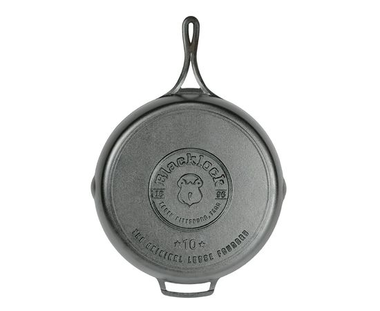 Сковорода Blacklock 37 см круглая чугунная, BL10SK, Lodge, Диаметр сковороды, см: 37, Цвет: Черный, фото 