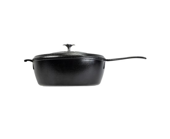 Сковорода глубокая с крышкой, 26 см, материал: чугун, BL49LDSK, LODGE, фото , изображение 8