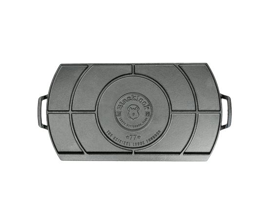 Поднос-гриль Blacklock прямоугольный с ручками, 25 х 51 см, чугун, BL77DG, Lodge, фото , изображение 2