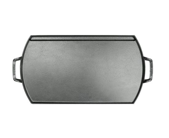 Поднос-гриль Blacklock прямоугольный с ручками, 25 х 51 см, чугун, BL77DG, Lodge, фото , изображение 3