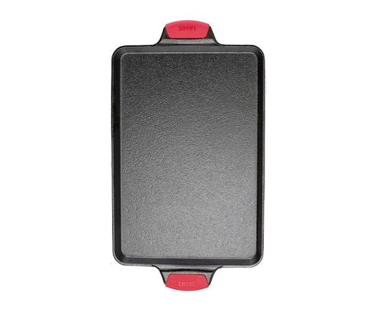 Противень с силиконовыми прихватами, размер: 27 х 40 см, материал: чугун, BW15BPA1, BAKEWARE, LODGE, США, фото , изображение 2