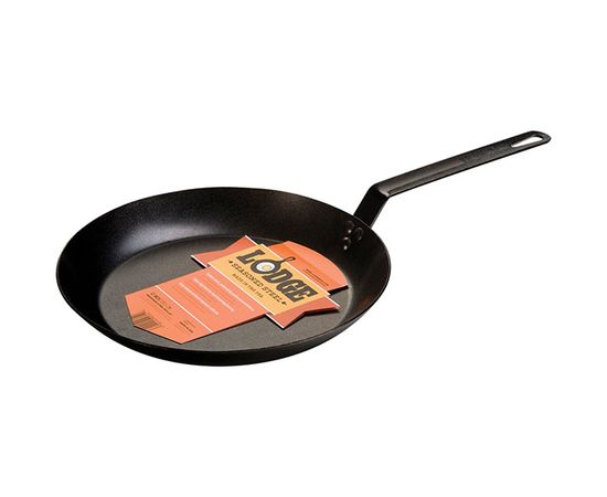 Сковорода круглая 31 см, карбоновая сталь, Lodge, фото , изображение 2