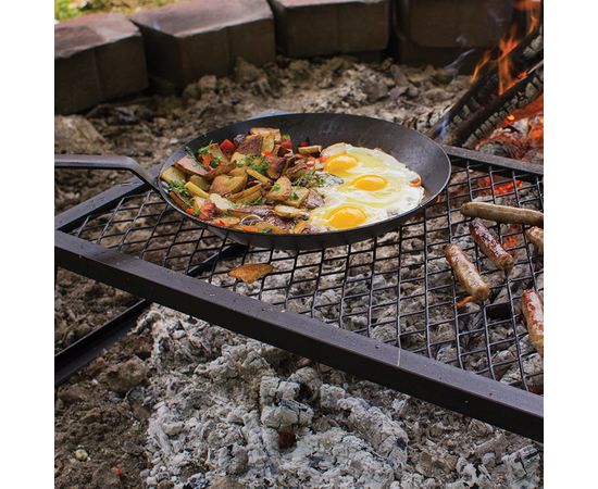 Сковорода круглая 31 см, карбоновая сталь, Lodge, фото , изображение 4