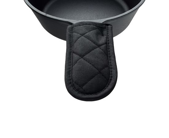 Перчатка-ухват, 15.5x8 см, черная, хлопок, Lodge, фото , изображение 2