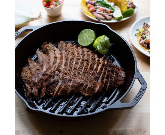 Сковорода-гриль с двумя ручками, 30.48 см, чугун, L10GPL, LODGE, фото , изображение 4