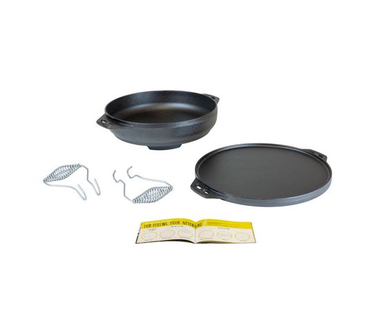 Жаровня мультифункиональная, объем: 6,4 л, диаметр: 32 см, материал: чугун, L14CIA, LODGE, США, фото 