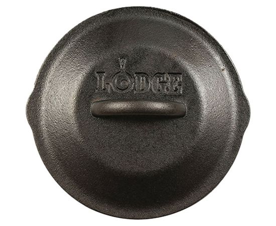 Крышка, диаметр 16.5 см, чугун, черная, Lodge, фото 