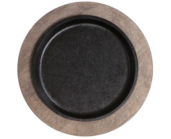 Подставка для сковороды круглая 4020327 некрашен., D=26/17.5 см, дерево, Lodge, фото , изображение 3