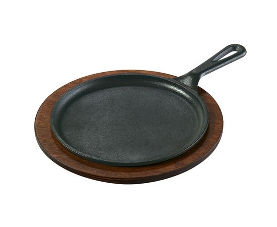Подставка для сковороды круглая 4020308, D=25.5 см, коричневая, дерево, Lodge, фото , изображение 2