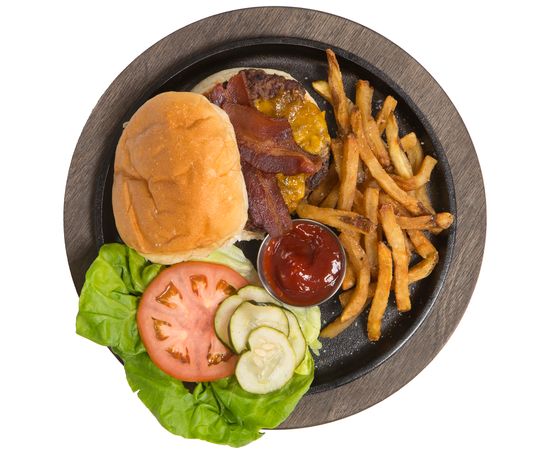 Подставка для сковороды круглая 4020193, D=28.5 см, коричневая, дерево, Lodge, фото , изображение 4