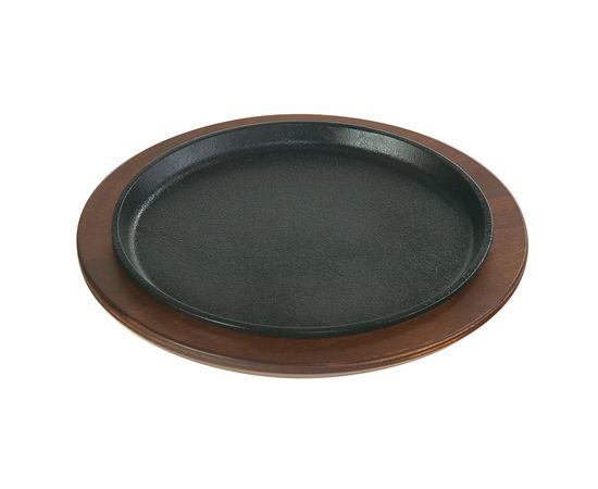 Подставка для сковороды круглая 4020193, D=28.5 см, коричневая, дерево, Lodge, фото , изображение 2