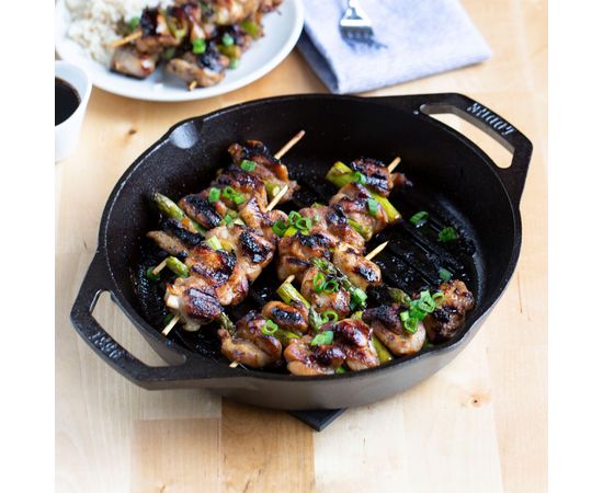 Сковорода-гриль с двумя ручками, 26.67 см, чугун, L8GPL, LODGE, фото , изображение 2