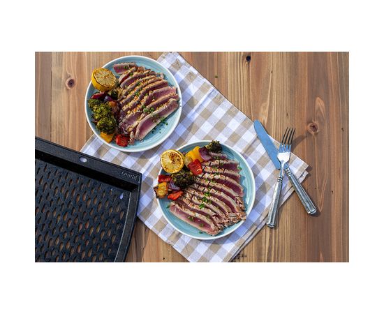 Противень-гриль, размер: 38 х 30 см, материал: чугун, L15RCGT, LODGE, США, фото , изображение 11