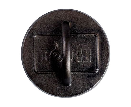 Пресс для бургера 15 см, черный, чугун, Lodge, фото , изображение 14