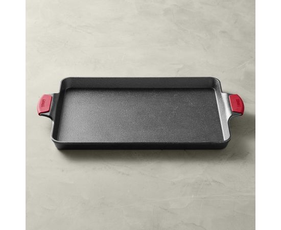 Противень с силиконовыми прихватами, размер: 27 х 40 см, материал: чугун, BW15BPA1, BAKEWARE, LODGE, США, фото , изображение 5