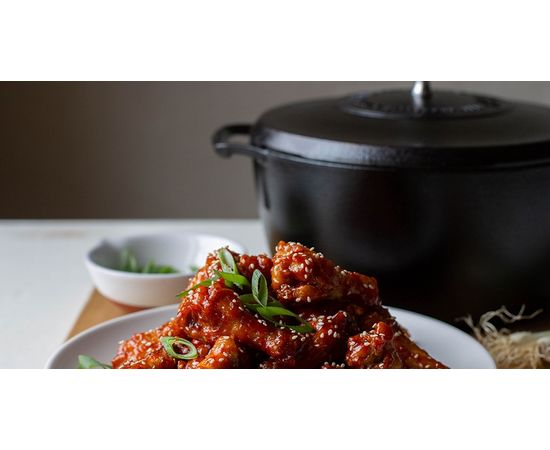 Кастрюля Blacklock 5,2л чугунная, BL02DO, Lodge, фото , изображение 6