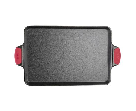 Противень с силиконовыми прихватами, размер: 27 х 40 см, материал: чугун, BW15BPA1, BAKEWARE, LODGE, США, фото , изображение 3