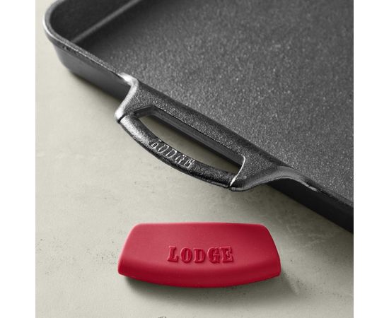 Противень с силиконовыми прихватами, размер: 27 х 40 см, материал: чугун, BW15BPA1, BAKEWARE, LODGE, США, фото , изображение 9