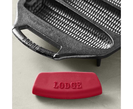 Форма для выпечки с силиконовыми прихватами, прямоугольная, размер: 15 х 36 см, 6 ячеек, материал: чугун, BW6CRNA1, BAKEWARE, LODGE, США, фото , изображение 9