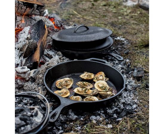 Сковорода диаметр, 33 см, чугун, L12SKWLTKY, "Индейка" серия Wild Life, LODGE, фото , изображение 6