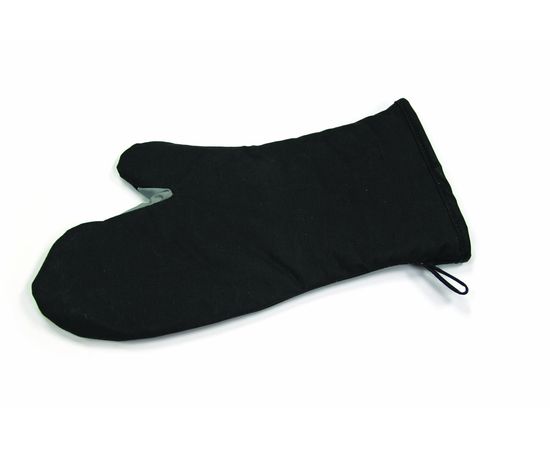 Прихватка-рукавица, 41x20 см, черная, хлопок, Lodge, фото 