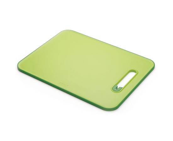 Доска разделочная с ножеточкой Slice & Sharpen™ большая зеленая, Joseph Joseph, фото 