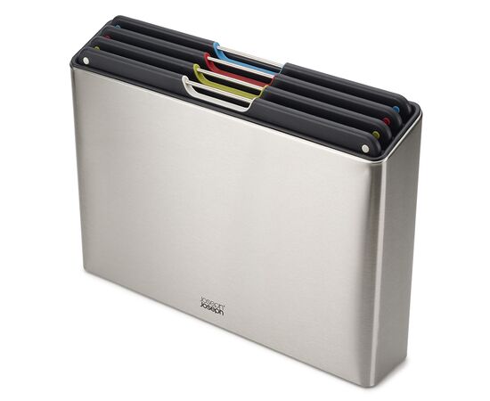 Набор разделочных досок Folio Steel нержавеющая сталь, Joseph Joseph, фото 