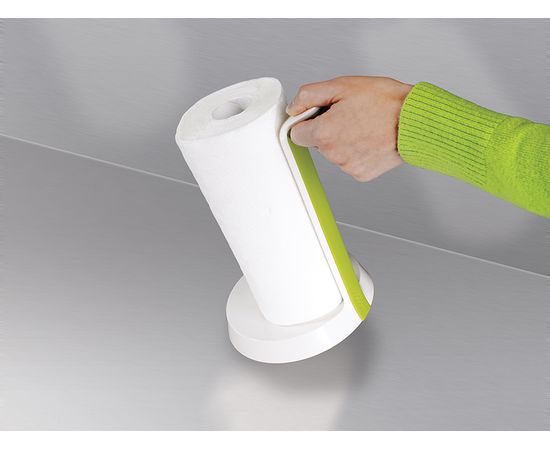 Держатель для бумажных полотенец Easy Tear™ белый-зеленый, Joseph Joseph, фото , изображение 2
