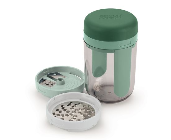 Терка спиралайзер с тремя лезвиями и контейнером для хранения Spiro Sage, Joseph Joseph, фото 