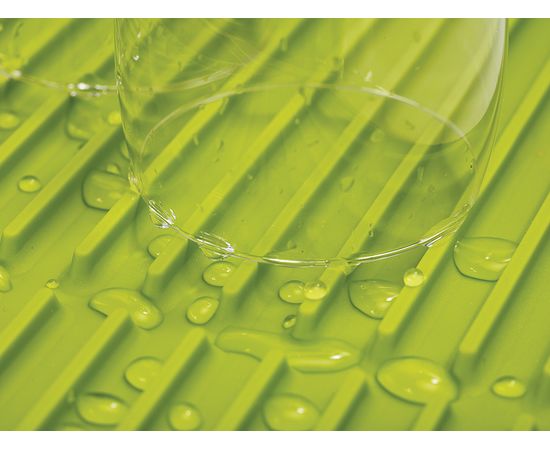 Коврик для сушки посуды Flume™, 31,5х34,5 см, голубой, Joseph Joseph, фото , изображение 4