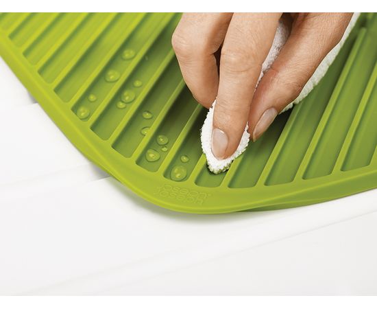 Коврик для сушки посуды Flume™ маленький серый (новый), Joseph Joseph, фото , изображение 3