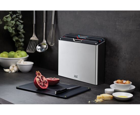 Набор разделочных досок Folio Steel нержавеющая сталь, Joseph Joseph, фото , изображение 4