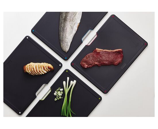 Набор разделочных досок Folio Steel нержавеющая сталь, Joseph Joseph, фото , изображение 7