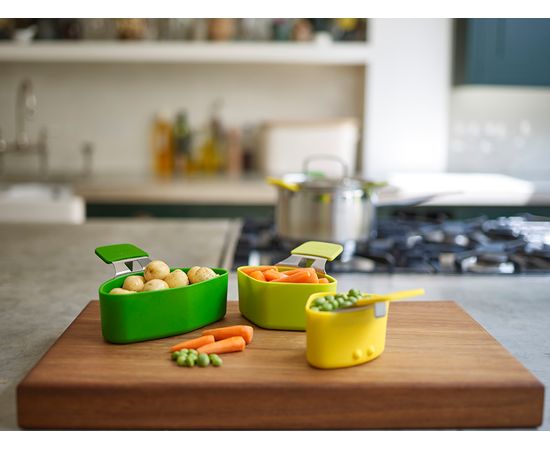 Набор из 3 пароварок для кастрюли Nest компактный, Joseph Joseph, фото , изображение 2