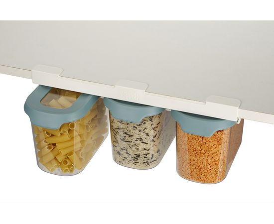 Набор из 3 подвесных контейнеров для хранения CupboardStore 1,3 л темный опал, Joseph Joseph, фото , изображение 12
