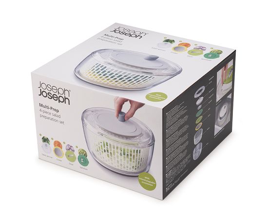 Набор для приготовления салата многофункциональный Multi-Prep, Joseph Joseph, фото , изображение 14