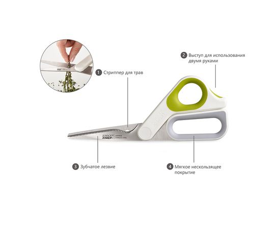 Кухонные ножницы универсальные PowerGrip, Joseph Joseph, фото , изображение 7