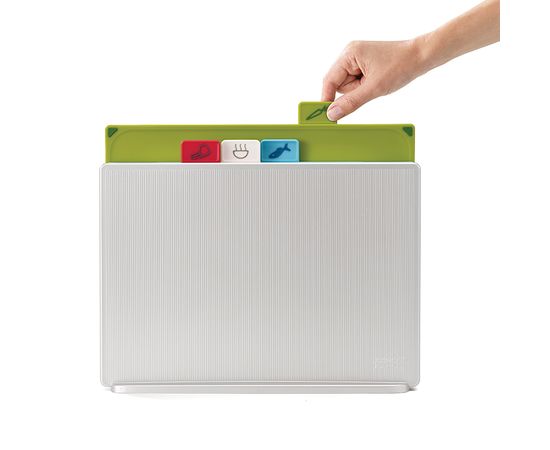 Набор разделочных досок Index 17 Large серебристый, Joseph Joseph, фото , изображение 3